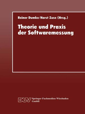 cover image of Theorie und Praxis der Softwaremessung